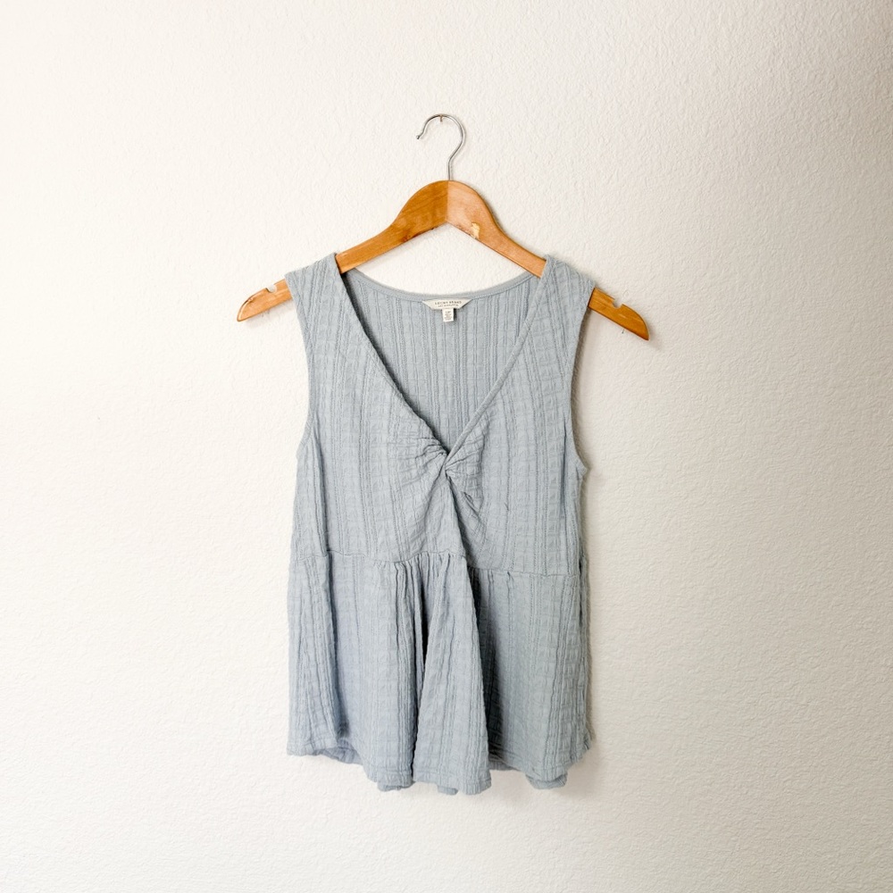 Lucky Brandon Light Blue Sleeveless Top